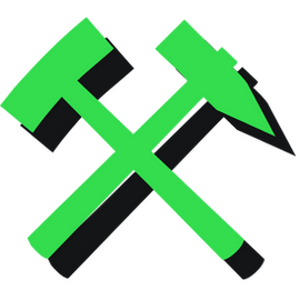 logo representing work hammer logo to represent working
