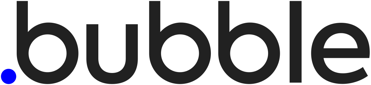Logo of nocode platform bubble.io