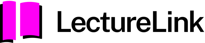Logo of the web service LectureLink that helps educators create engaging lessons